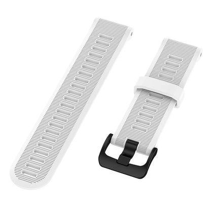 For Garmin Forerunner 945 / 935 Replacement Wrist Band Steel Buckle Textured Silicone Watch Strap