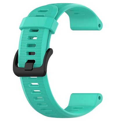 For Garmin Forerunner 945 / 935 Replacement Wrist Band Steel Buckle Textured Silicone Watch Strap