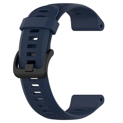 For Garmin Forerunner 945 / 935 Replacement Wrist Band Steel Buckle Textured Silicone Watch Strap