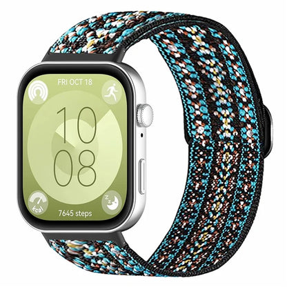 For Huawei Watch Fit 3 Replacement Wrist Band Elastic Breathable Watch Strap