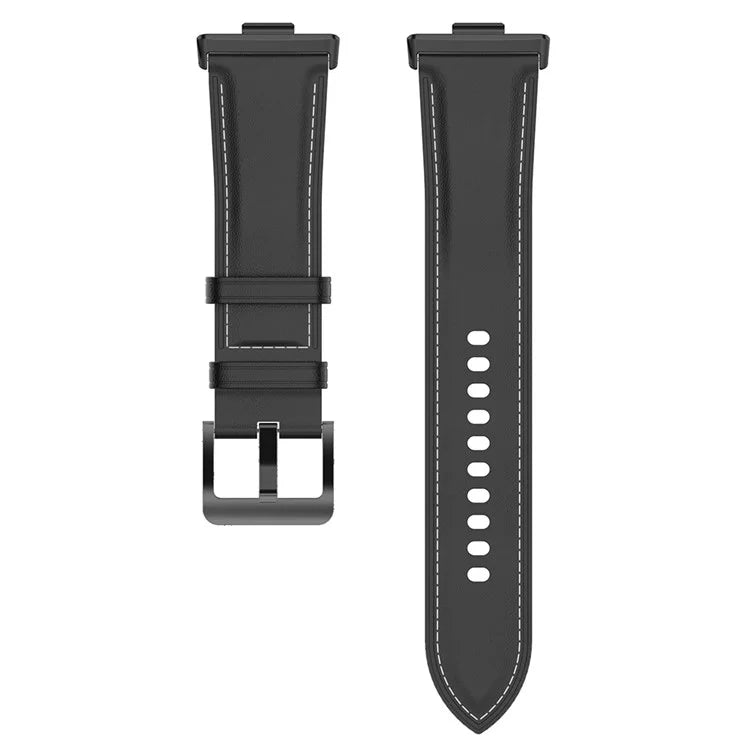 For Huawei Watch Fit 3 Watch Strap Genuine Cow Leather Adjustable Wrist Band