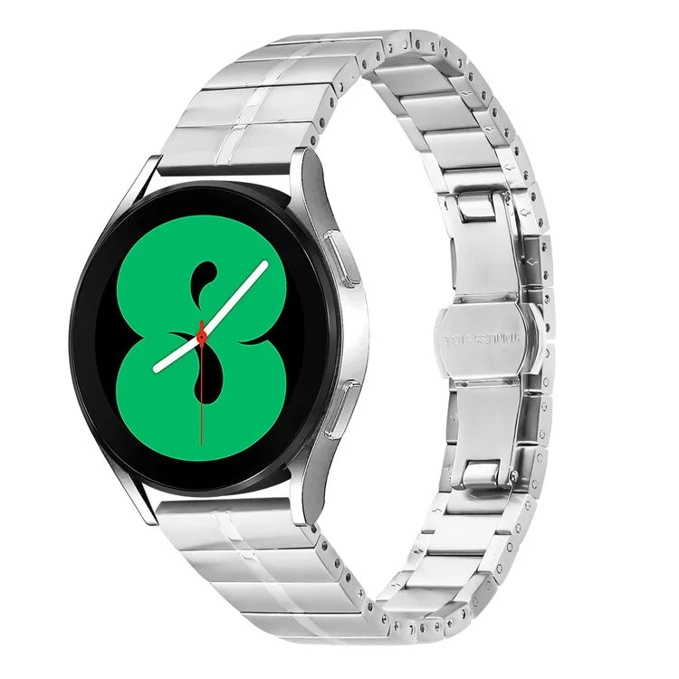 For Garmin Vivomove Trend / Venu Sq 2 Stainless Steel Wrist Strap Replacement Smartwatch Band