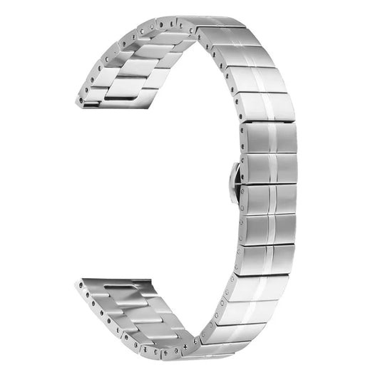 For Garmin D2 Air X10 / Bounce Stylish Watch Strap 1-Bead Stainless Steel Wrist Band