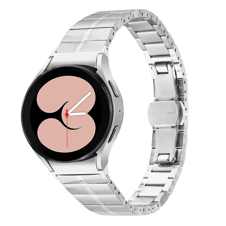 For Samsung Galaxy Watch6 / Watch6 Classic Stainless Steel Smartwatch Strap Wrist Band