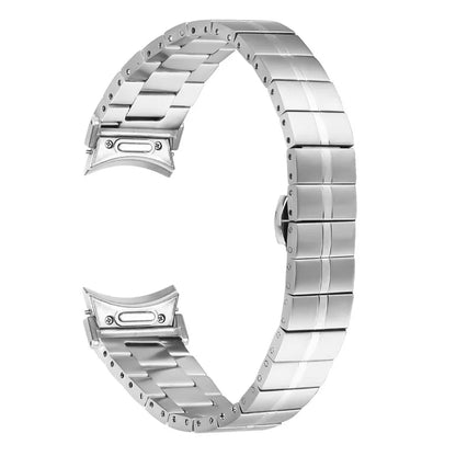 For Samsung Galaxy Watch FE 40mm / Watch4 / Watch5 40 / 42 / 44 / 46mm Replacement Strap Stainless Steel Wrist Band