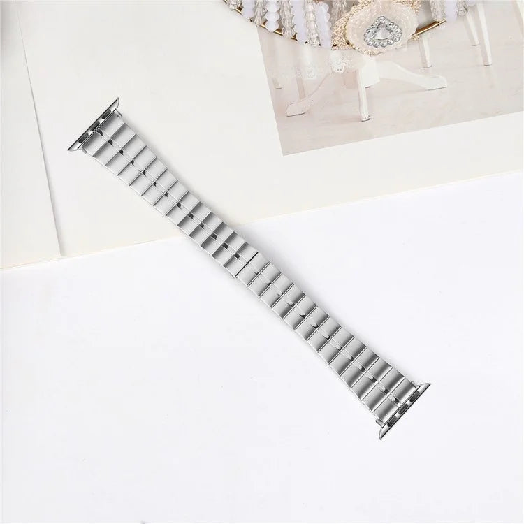 For Apple Watch Series 1 2 3 38mm / 4 5 6 SE 40mm / 7 8 9 41mm Stainless Steel Smartwatch Strap Band