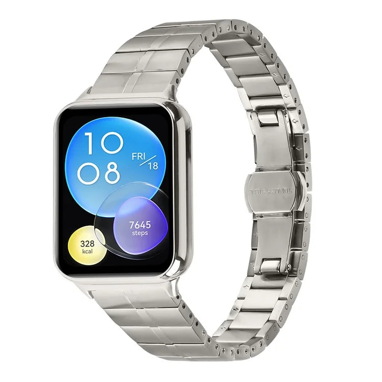 For Xiaomi Smart Band 8 Pro Stainless Steel Watch Strap Replacement Wrist Band