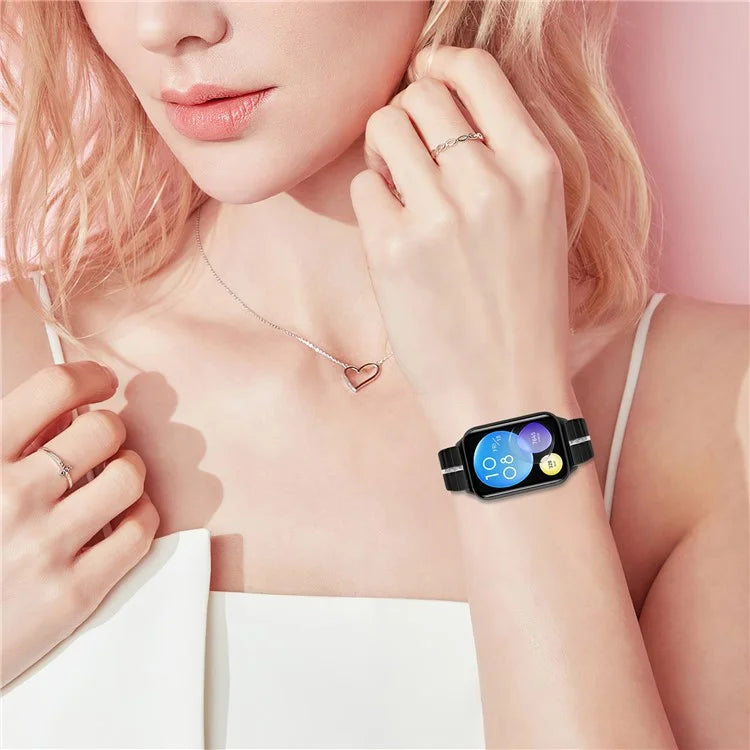 For Xiaomi Redmi Watch 4 Stainless Steel Watch Strap Replacement Wrist Band