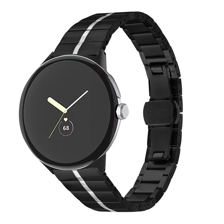 For Google Pixel Watch / Watch 2 Stainless Steel Watch Strap Replacement Wrist Band