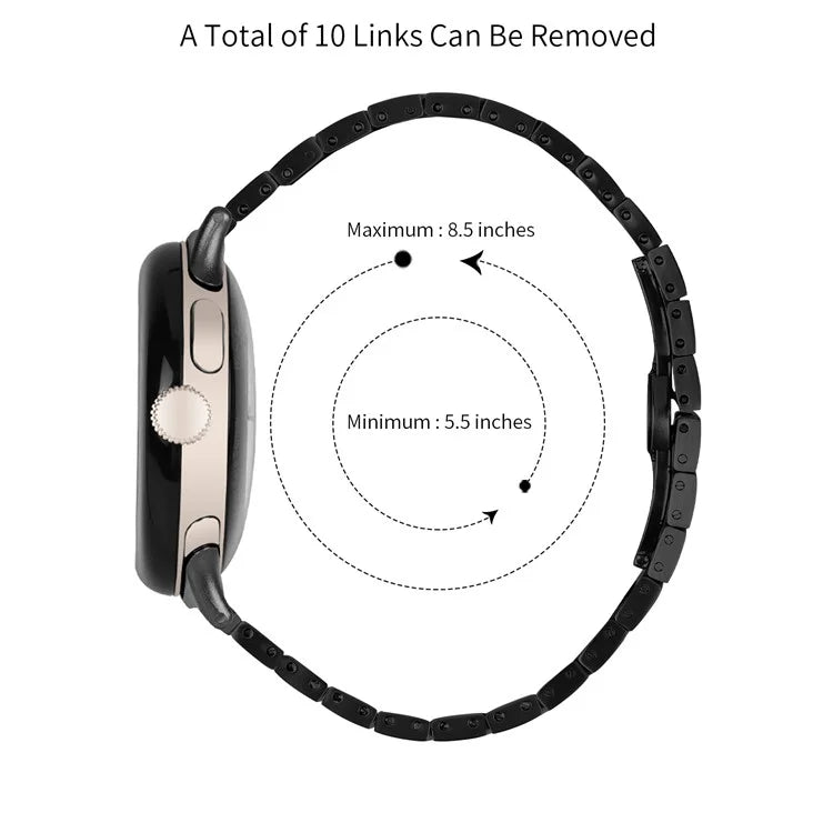 For Google Pixel Watch / Watch 2 Stainless Steel Watch Strap Replacement Wrist Band