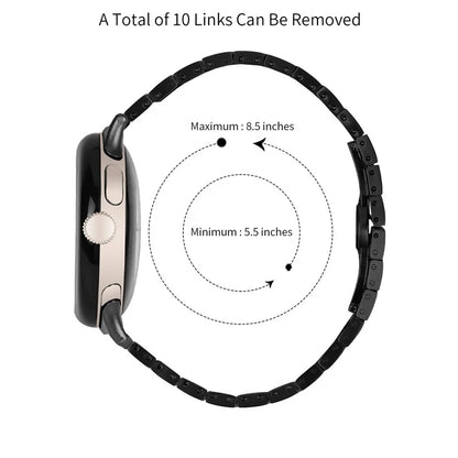 For Google Pixel Watch / Watch 2 Stainless Steel Watch Strap Replacement Wrist Band