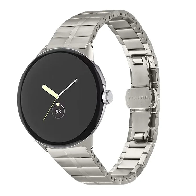 For Google Pixel Watch / Watch 2 Stainless Steel Watch Strap Replacement Wrist Band