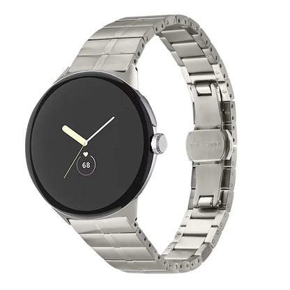 For Google Pixel Watch / Watch 2 Stainless Steel Watch Strap Replacement Wrist Band