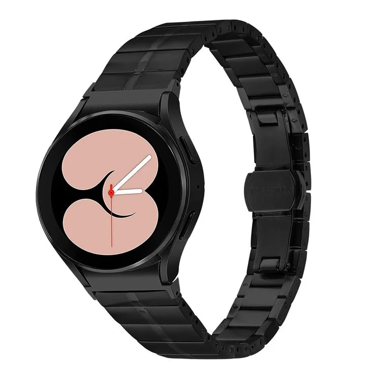 For Samsung Galaxy Watch6 40mm / 44mm / Watch6 Classic 43mm / 47mm Stainless Steel Strap with Quick Release Connector