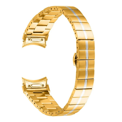 For Samsung Galaxy Watch6 40mm / 44mm / Watch6 Classic 43mm / 47mm Stainless Steel Strap with Quick Release Connector