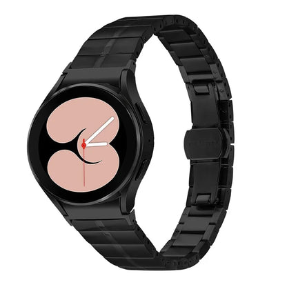 For Samsung Galaxy Watch FE 40mm / Watch4 40mm 44mm / Watch 5 40mm 44mm Stainless Steel Watch Strap Wrist Band