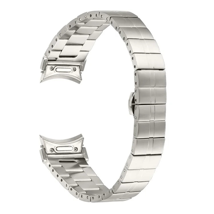 For Samsung Galaxy Watch FE 40mm / Watch4 40mm 44mm / Watch 5 40mm 44mm Stainless Steel Watch Strap Wrist Band