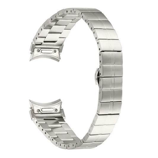 For Samsung Galaxy Watch FE 40mm / Watch4 40mm 44mm / Watch 5 40mm 44mm Stainless Steel Watch Strap Wrist Band