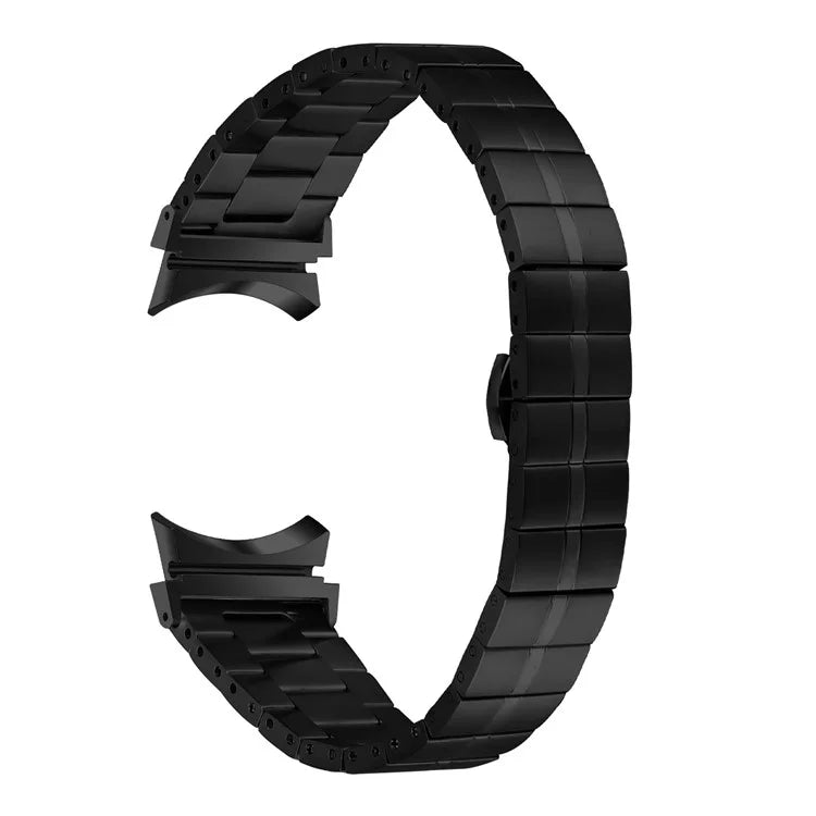 For Samsung Galaxy Watch6 40mm / 44mm / Watch6 Classic 43mm / 47mm Stainless Steel Strap Stylish Wrist Band