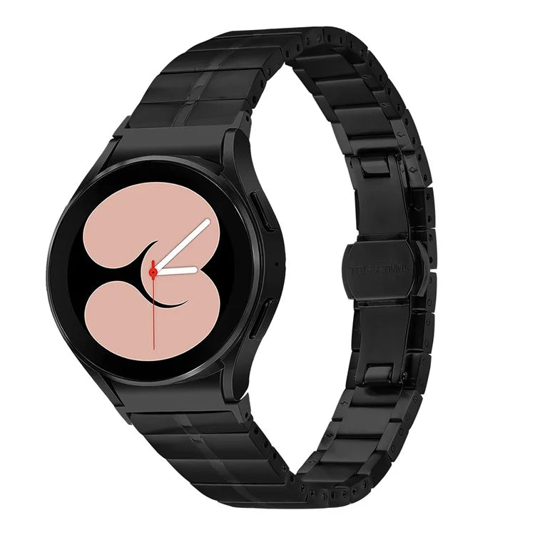 For Samsung Galaxy Watch6 40mm / 44mm / Watch6 Classic 43mm / 47mm Stainless Steel Strap Stylish Wrist Band