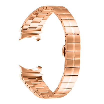 For Samsung Galaxy Watch6 40mm / 44mm / Watch6 Classic 43mm / 47mm Stainless Steel Strap Stylish Wrist Band