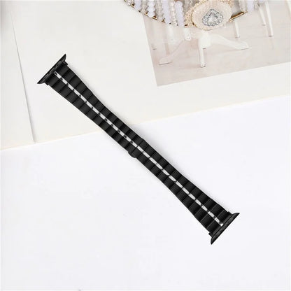 For Apple Watch Series 9 8 7 41mm  /  6 5 4 SE (2022) SE (2023) SE 40mm  /  3 2 1 38mm Stainless Steel Strap