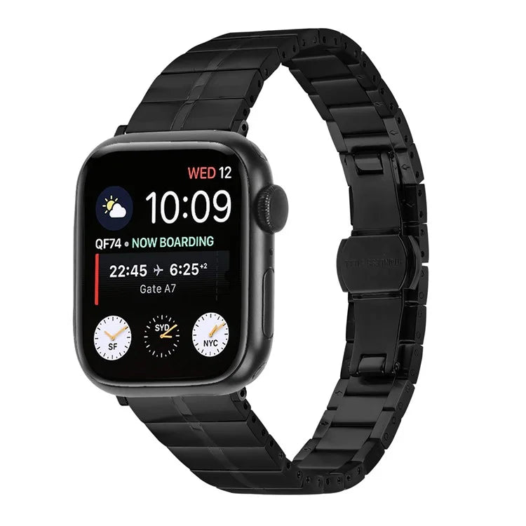 For Apple Watch Series 9 8 7 41mm  /  6 5 4 SE (2022) SE (2023) SE 40mm  /  3 2 1 38mm Stainless Steel Strap