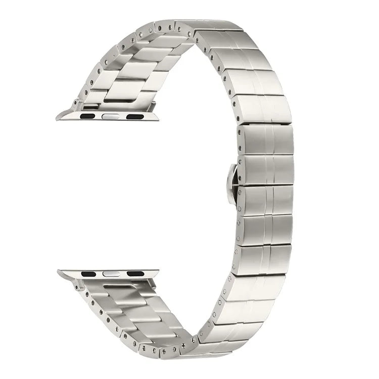 For Apple Watch Series 9 8 7 41mm  /  6 5 4 SE (2022) SE (2023) SE 40mm  /  3 2 1 38mm Stainless Steel Strap