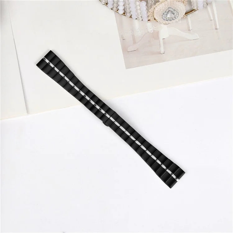 For Gabb Watch 3 Stainless Steel Watch Strap Replacement Wrist Band+Silver
