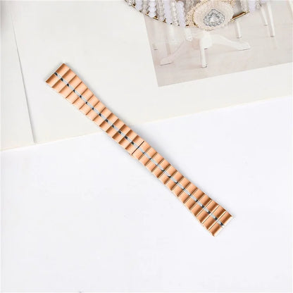 For Gabb Watch 1 Stainless Steel Watch Strap Replacement Wrist Band+Silver