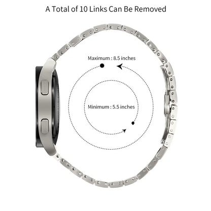 For Honor MagicWatch 2 42mm Replacement Watch Band Stylish Stainless Steel Strap