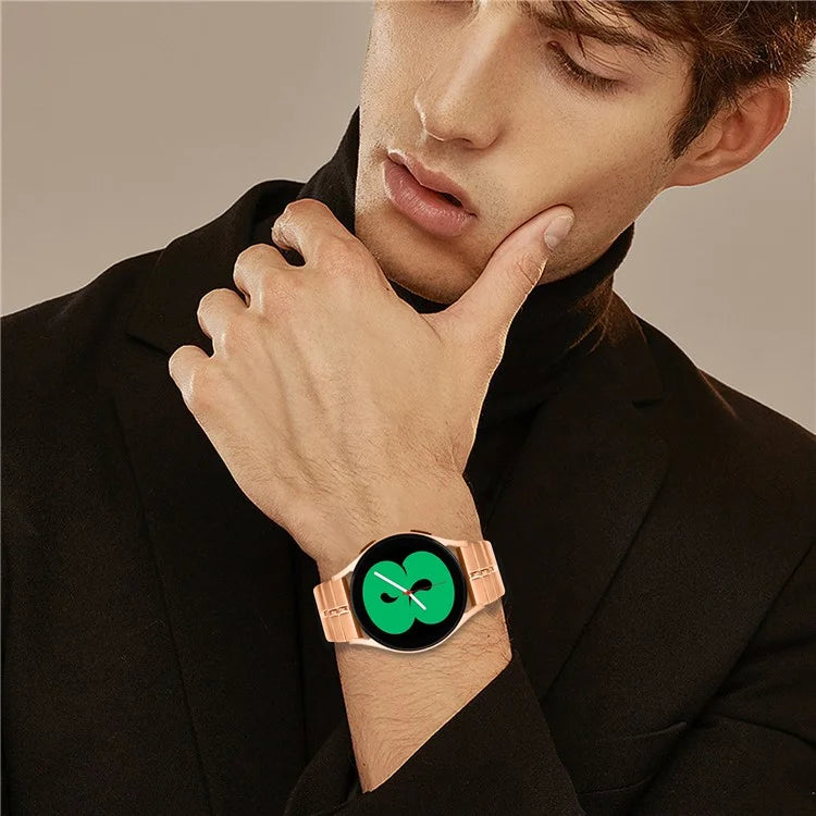 For Garmin Approach S40 / Forerunner 158 Stainless Steel Watch Strap High-End Replacement Band