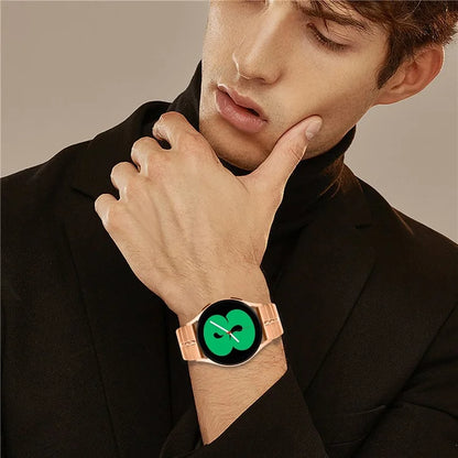 For Garmin Approach S40 / Forerunner 158 Stainless Steel Watch Strap High-End Replacement Band