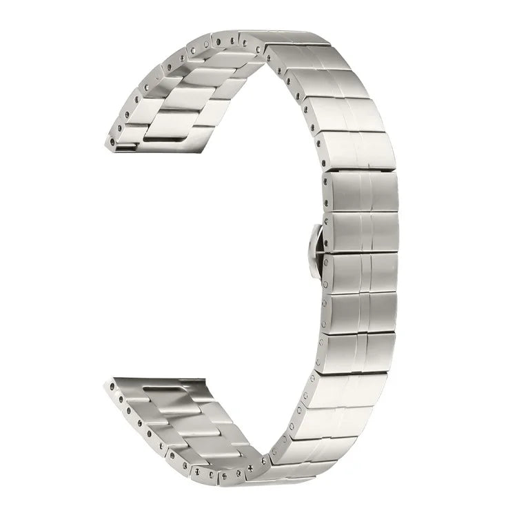 For Garmin Forerunner 55 / Venu Replacement Watch Band Elegant Stainless Steel Strap