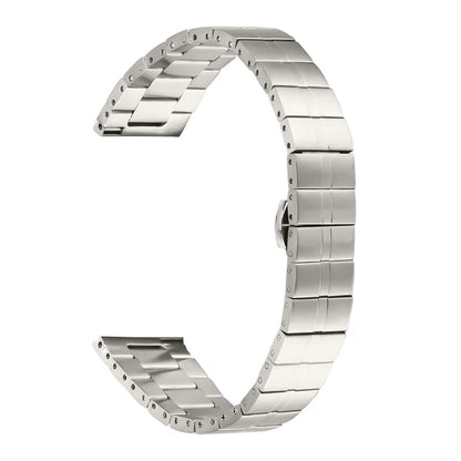 For Garmin Forerunner 55 / Venu Replacement Watch Band Elegant Stainless Steel Strap