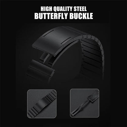 For Apple Watch Ultra 2 Ultra 49mm / 9 8 7 45mm / 6 5 4 SE (2023) SE (2022) SE 44mm / 3 2 1 42mm Titanium Alloy Metal Strap