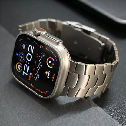 For Apple Watch Ultra 2 Ultra 49mm / Series 9 8 7 45mm / 6 5 4 SE (2022) SE (2023) SE 44mm / 3 2 1 42mm Titanium Alloy 26mm Band