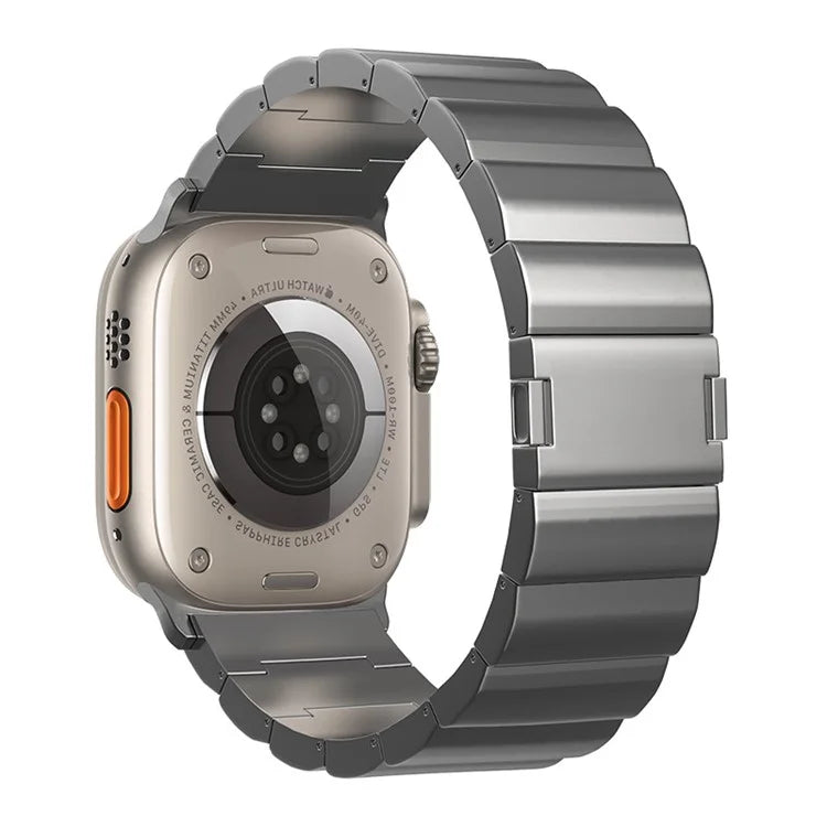 For Apple Watch Series 9 8 7 41mm / 6 5 4 SE (2022) SE (2023) SE 40mm / 3 2 1 38mm Titanium Alloy Watch Band Magnetic Lock