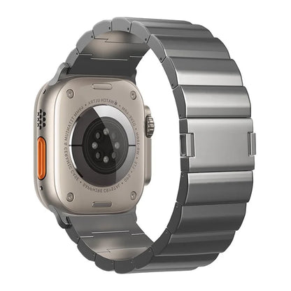 For Apple Watch Series 9 8 7 41mm / 6 5 4 SE (2022) SE (2023) SE 40mm / 3 2 1 38mm Titanium Alloy Watch Band Magnetic Lock