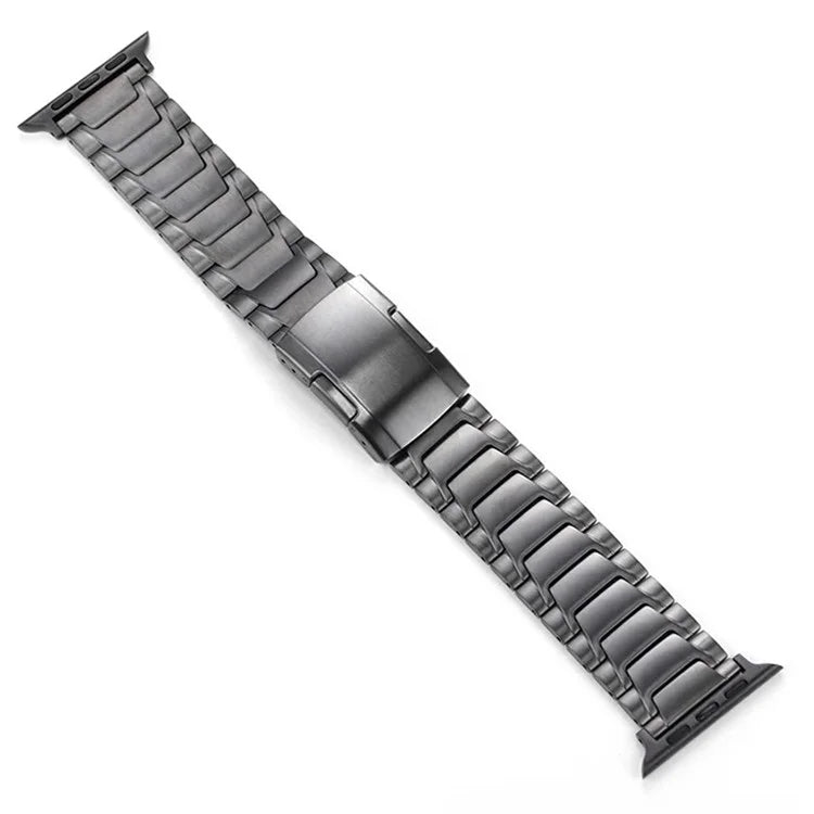 For Apple Watch Ultra 2 Ultra 49mm / Series 9 8 7 45mm / 6 5 4 SE (2022) SE (2023) SE 44mm / 3 2 1 42mm Titanium Alloy Strap Turtleback Clasp