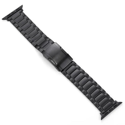 For Apple Watch Series 9 8 7 41mm  /  6 5 4 SE (2022) SE (2023) SE 40mm  /  3 2 1 38mm Titanium Alloy Watch Band Turtleback Clasp