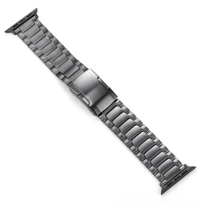 For Apple Watch Series 9 8 7 41mm  /  6 5 4 SE (2022) SE (2023) SE 40mm  /  3 2 1 38mm Titanium Alloy Watch Band Turtleback Clasp
