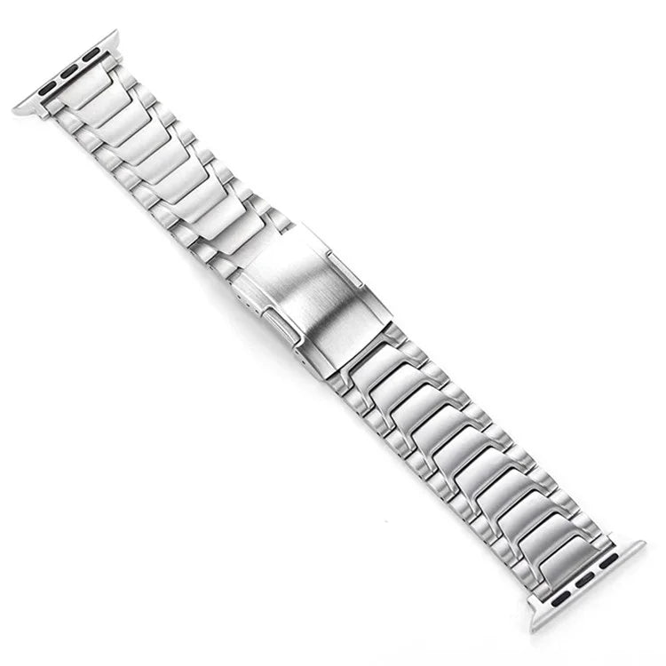 For Apple Watch Series 9 8 7 41mm  /  6 5 4 SE (2022) SE (2023) SE 40mm  /  3 2 1 38mm Titanium Alloy Watch Band Turtleback Clasp