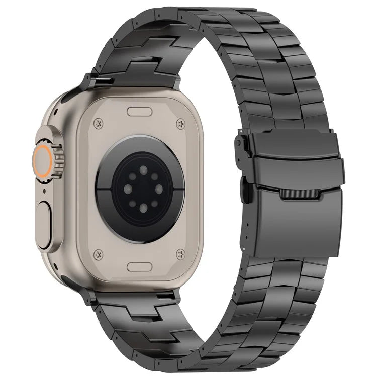 For Apple Watch Ultra 2 Ultra 49mm / Series 9 8 7 45mm / 6 5 4 SE (2022) SE (2023) SE 44mm / 3 2 1 42mm Titanium Alloy Strap