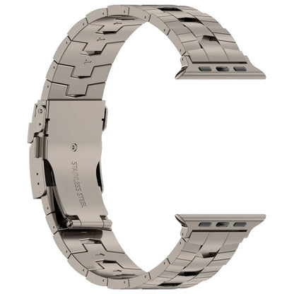 For Apple Watch Ultra 2 Ultra 49mm / Series 9 8 7 45mm / 6 5 4 SE (2022) SE (2023) SE 44mm / 3 2 1 42mm Titanium Alloy Strap