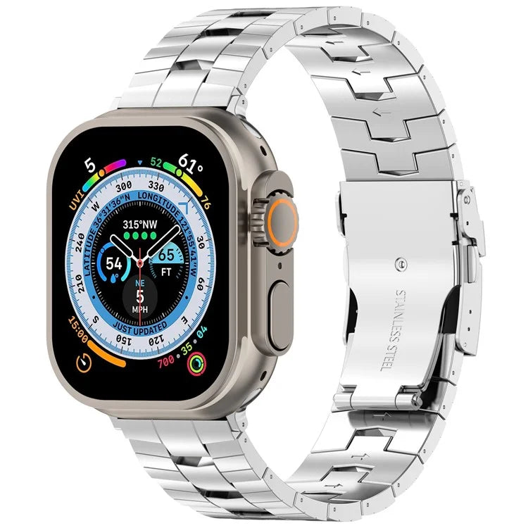 For Apple Watch Series 7 8 9 41mm / 6 5 4 SE (2023) SE (2022) SE 40mm / 3 2 1 38mm Titanium Alloy Bracelet Band
