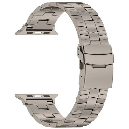 For Apple Watch Series 7 8 9 41mm / 6 5 4 SE (2023) SE (2022) SE 40mm / 3 2 1 38mm Titanium Alloy Bracelet Band