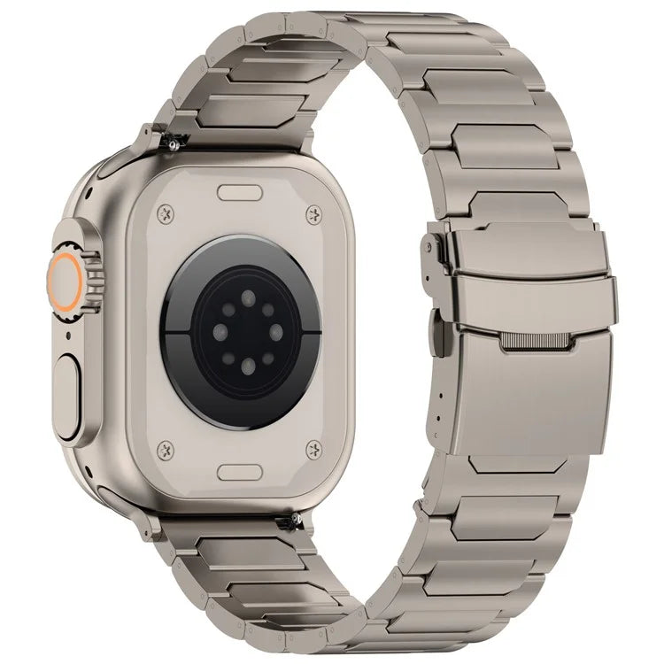 For Apple Watch Series 9 8 7 41mm / 6 5 4 SE (2022) SE (2023) SE 40mm / 3 2 1 38mm Titanium Alloy Bracelet