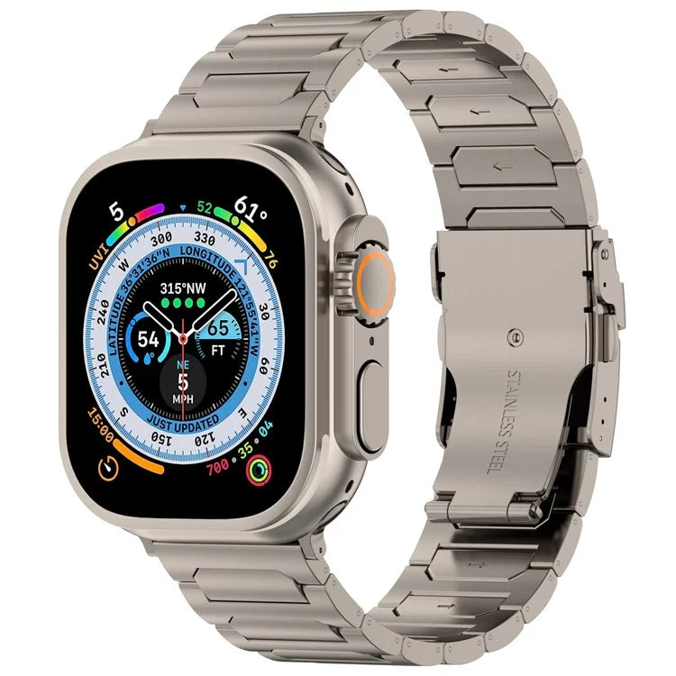 For Apple Watch Series 9 8 7 41mm / 6 5 4 SE (2022) SE (2023) SE 40mm / 3 2 1 38mm Titanium Alloy Bracelet