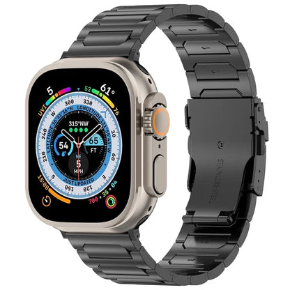 For Apple Watch Series 9 8 7 41mm / 6 5 4 SE (2022) SE (2023) SE 40mm / 3 2 1 38mm Titanium Alloy Bracelet